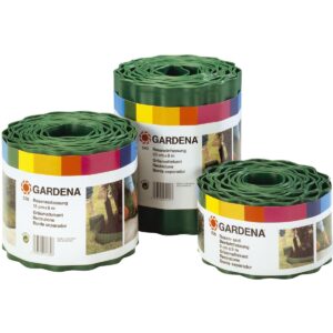 separator de gazon, 9 cm, verde