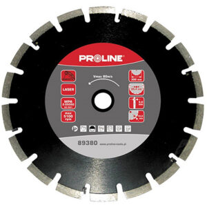 DISC DIAMANTAT SEGMENTAT LASER DE ASFALT 350MM / 25.4MM